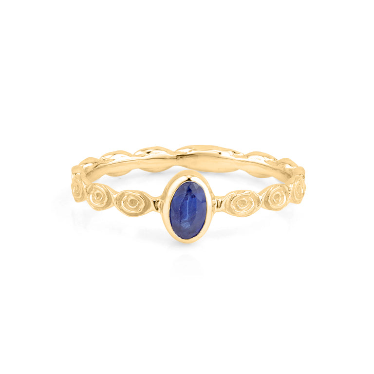 Ring  VIOLETTA  mit Saphir