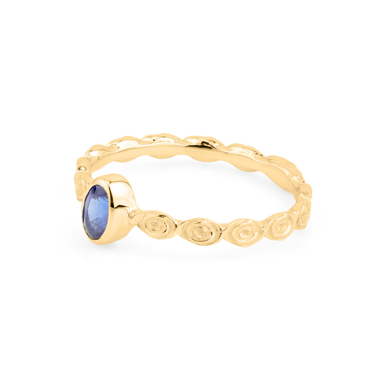 Ring  VIOLETTA  mit Saphir