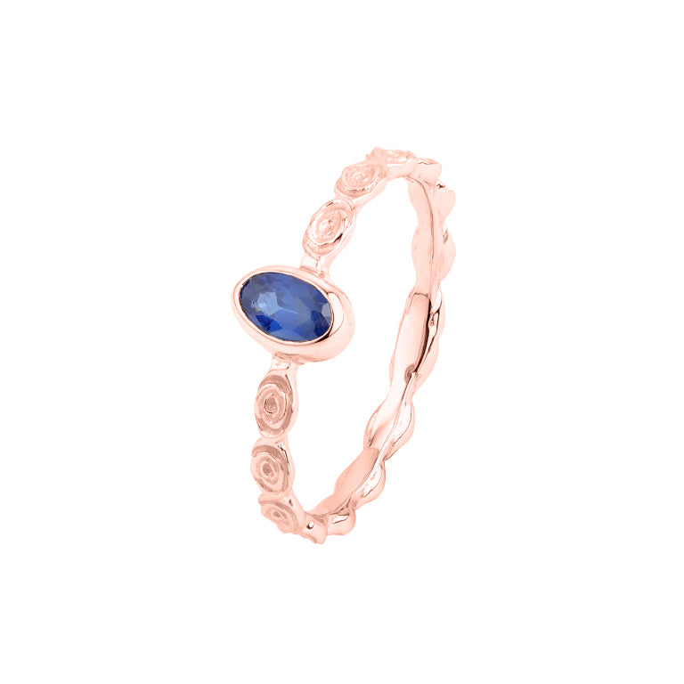 Ring  VIOLETTA  mit Saphir