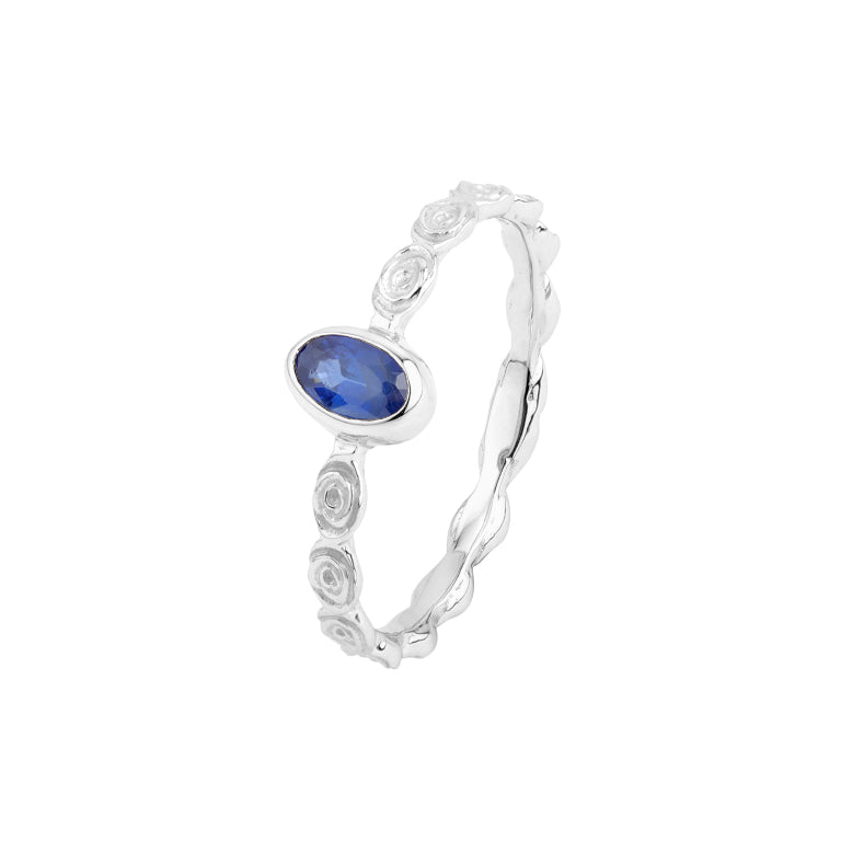 Ring  VIOLETTA  mit Saphir