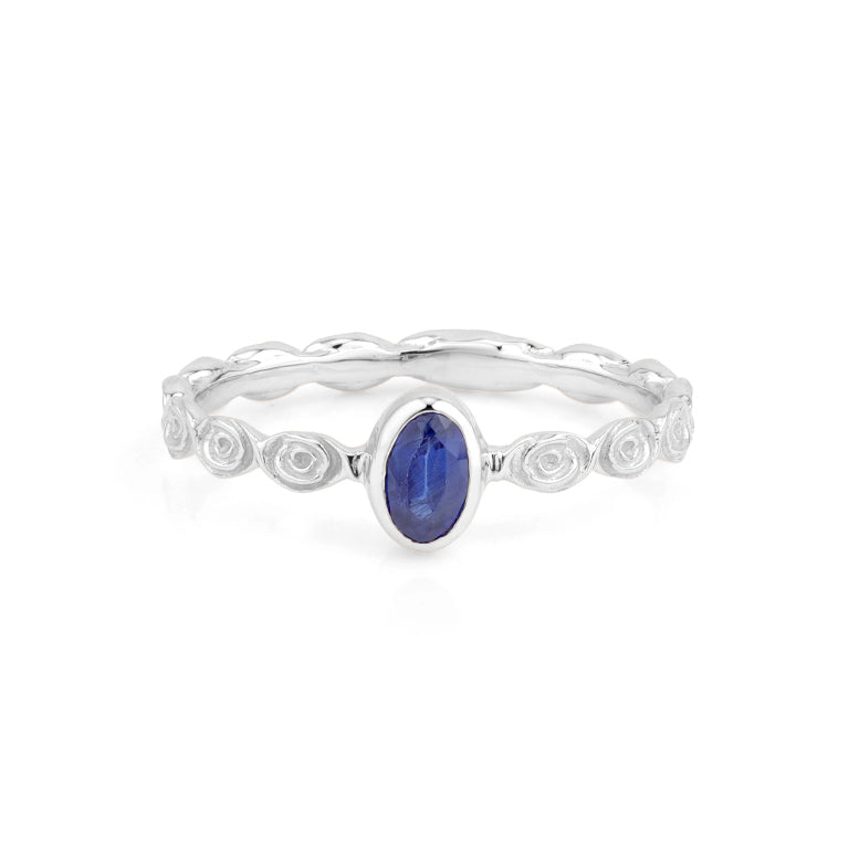 Ring  VIOLETTA  mit Saphir