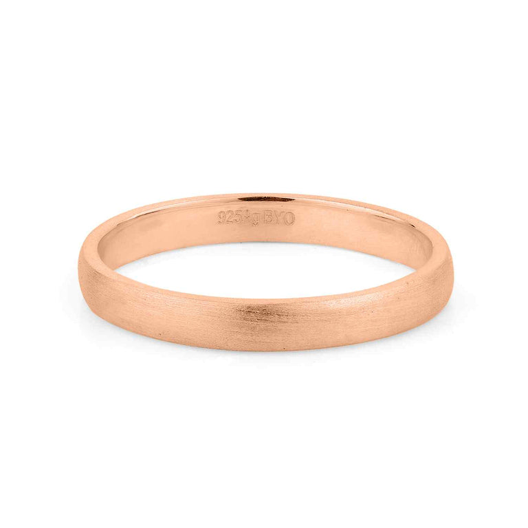 Ring COLIN 3 mm fine matt