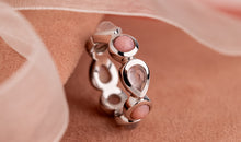Ring LEILA Rosenquarz