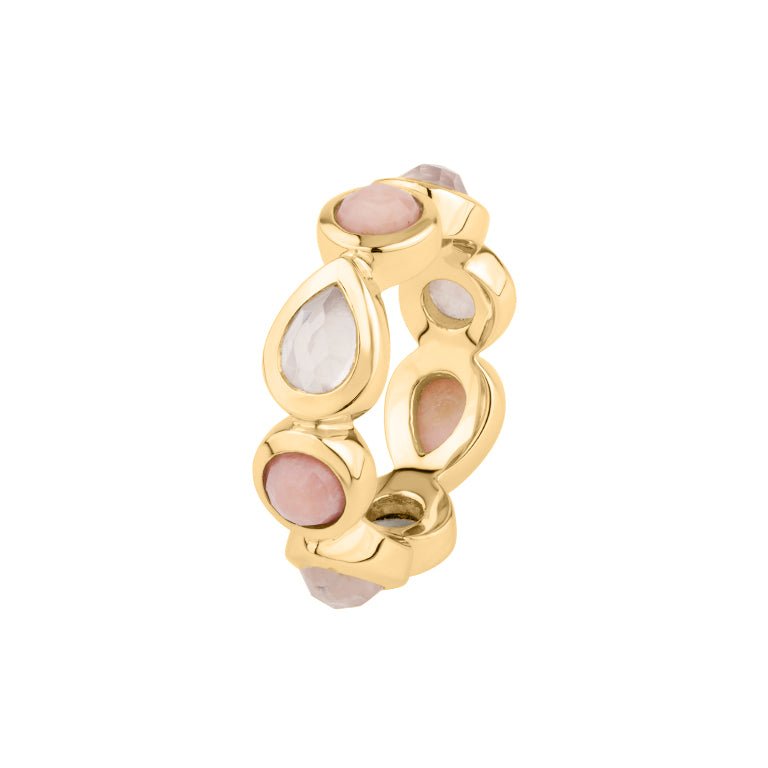 Ring LEILA Rosenquarz