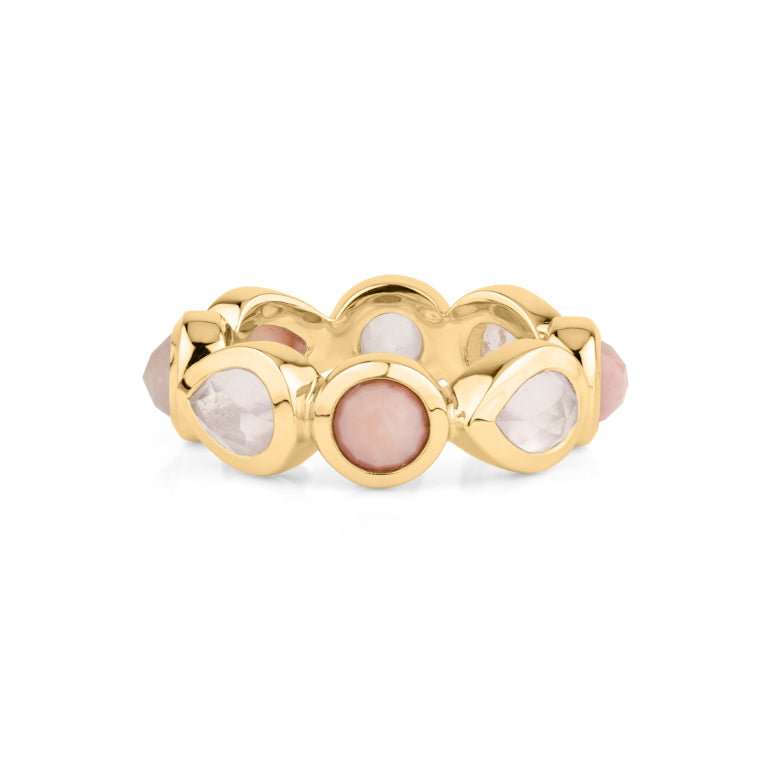 Ring LEILA Rosenquarz