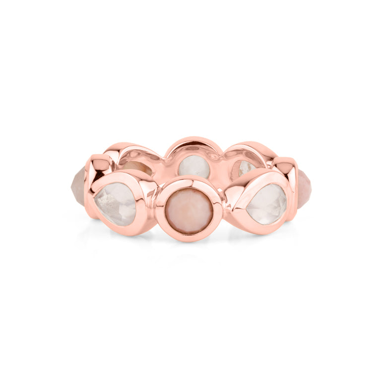 Ring LEILA Rosenquarz