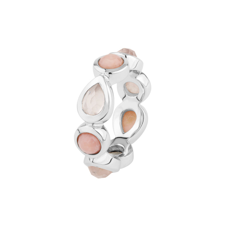 Ring LEILA Rosenquarz