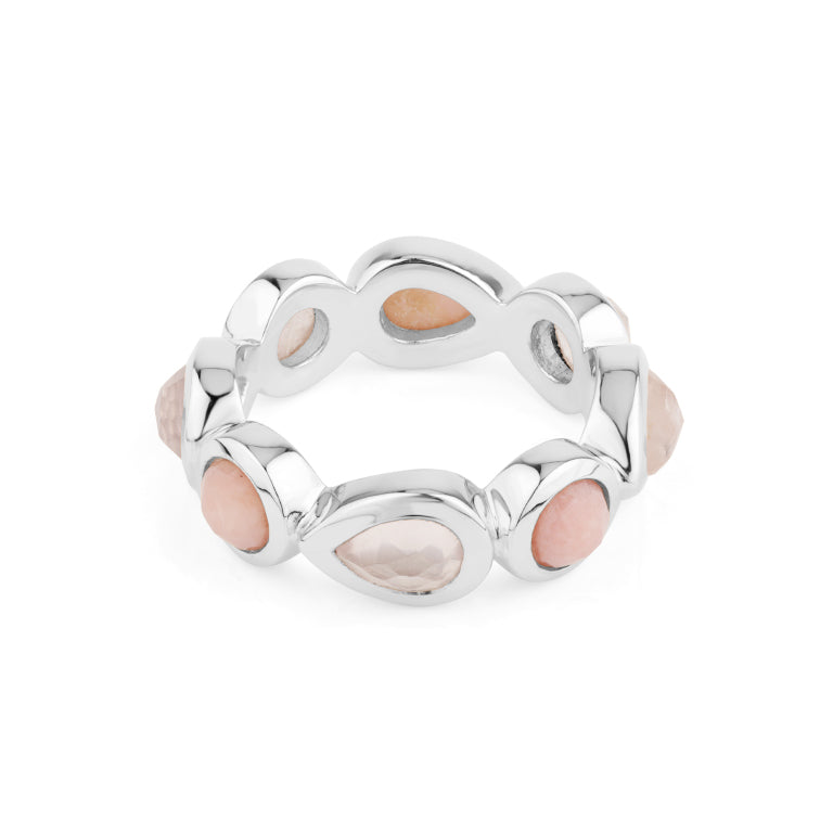 Ring LEILA Rosenquarz