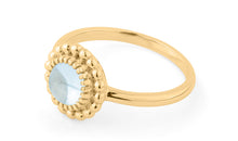 Ring LADINA mit Blautopas