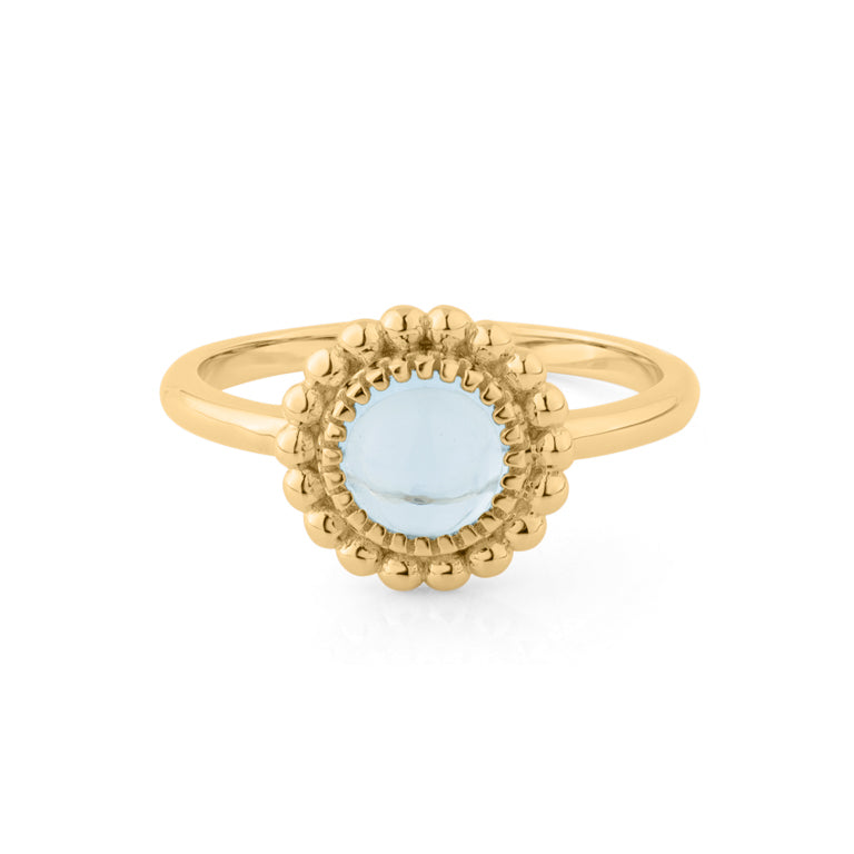 Ring LADINA mit Blautopas