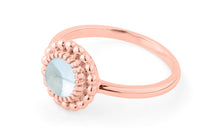 Ring LADINA mit Blautopas