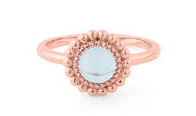 Ring LADINA mit Blautopas