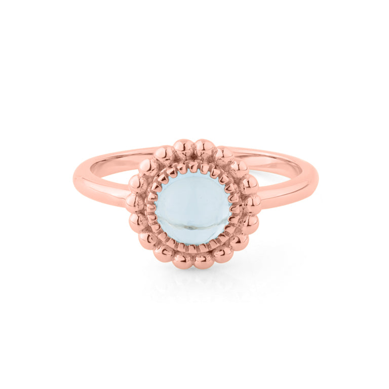 Ring LADINA mit Blautopas