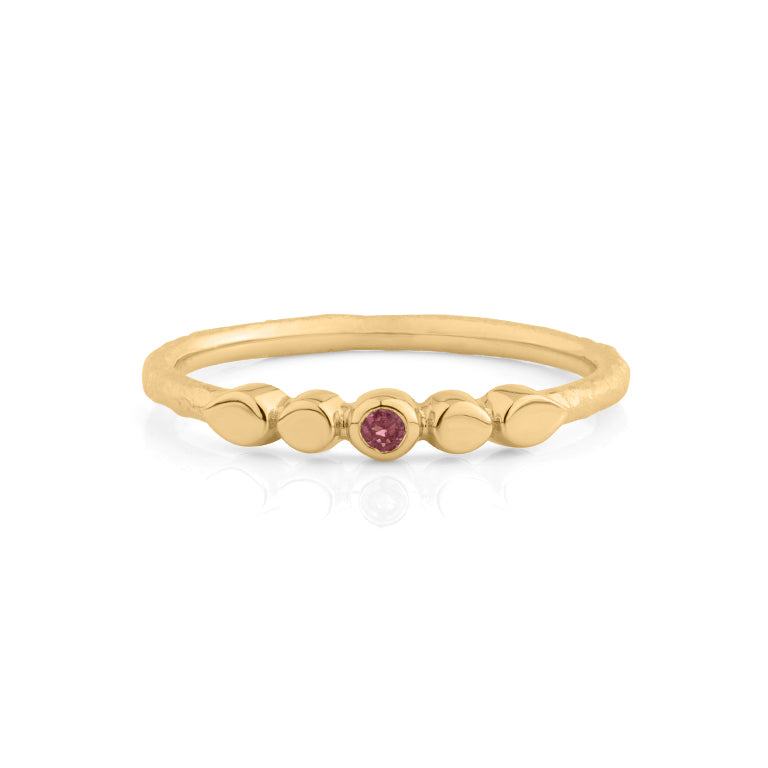 Ring ROSELLA mit rosa Turmalin 2 mm