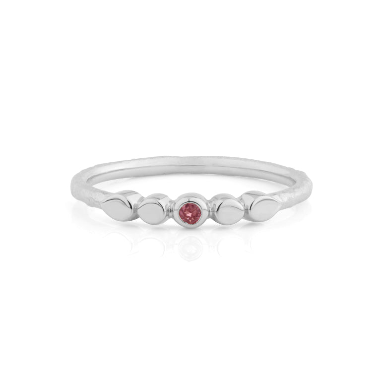 Ring ROSELLA mit rosa Turmalin 2 mm