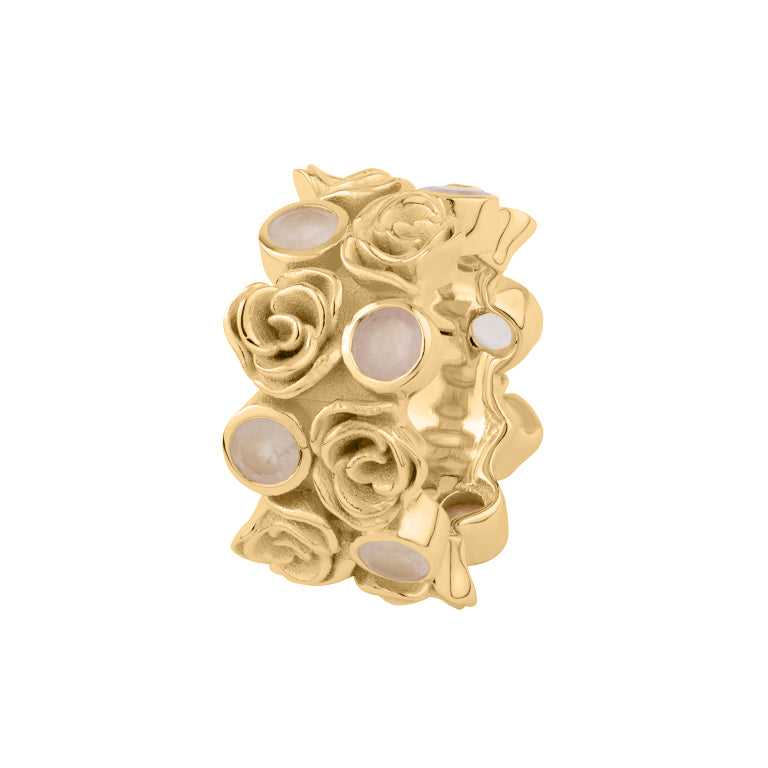 Ring WARUD mit Rosenquarz