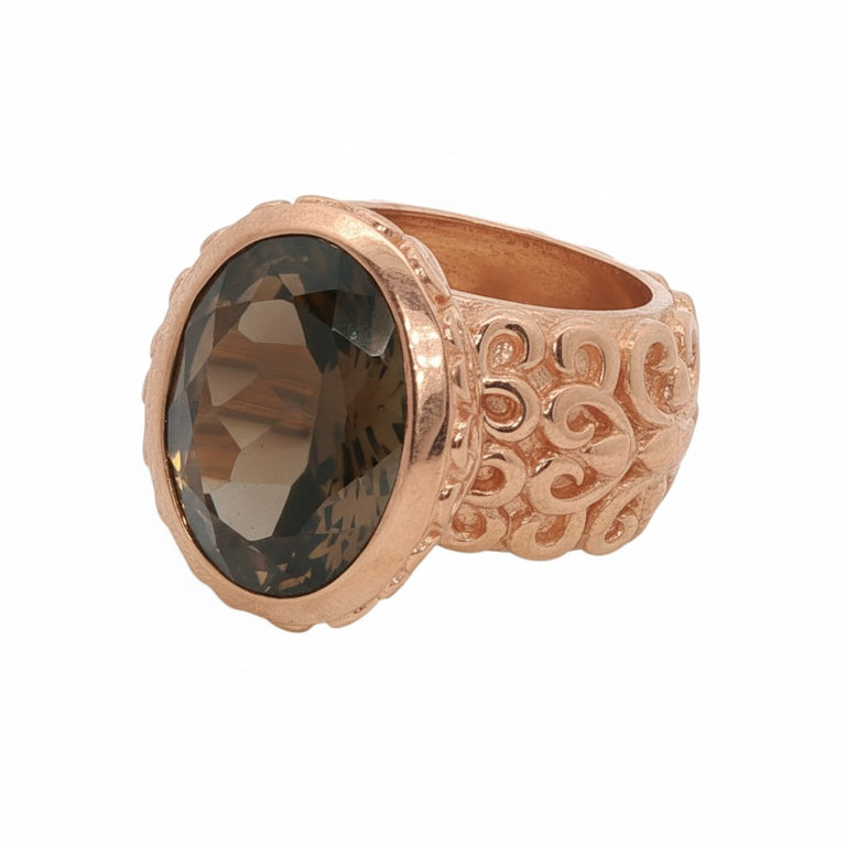 Ring JULIETTE mit Rauchquarz