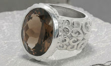 Ring JULIETTE mit Rauchquarz