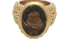 Ring JULIETTE mit Rauchquarz