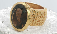 Ring JULIETTE mit Rauchquarz