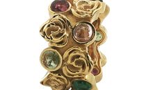 Ring WARUD mit Turmalinen Grösse 56