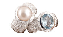 Ring LOTTA Perle | Statement Ring mit Rosenmuster