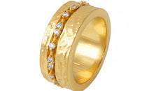 Alavissa Ring mit Topas Steinen 8 mm