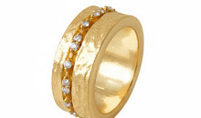 Alavissa Ring mit Topas Steinen 8 mm