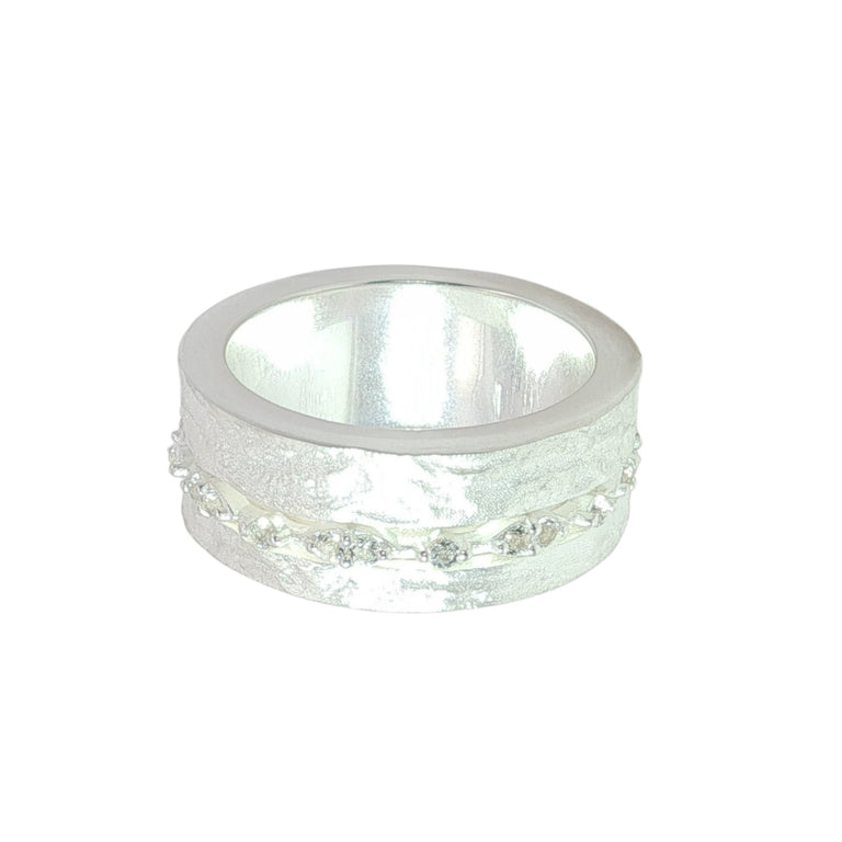 Alavissa Ring mit Topas Steinen 8 mm