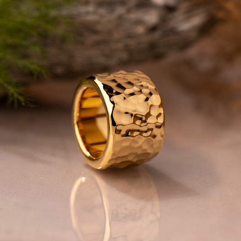 Ring BENJAMIN  16 mm breit poliert