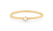 Engagement Ring BRIANA mit Mondstein 2mm
