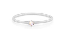 Engagement Ring BRIANA mit Mondstein 2mm