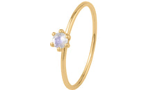 Ring  MINI BRIANA  mit Mondstein 3mm