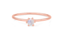 Ring  MINI BRIANA  mit Mondstein 3mm