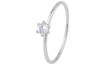 Ring  MINI BRIANA  mit Mondstein 3mm