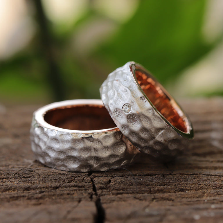 Partnerring Bicolor LUANA 10mm