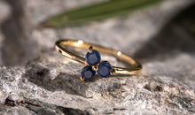 Ring  MINI TRINITY Saphir