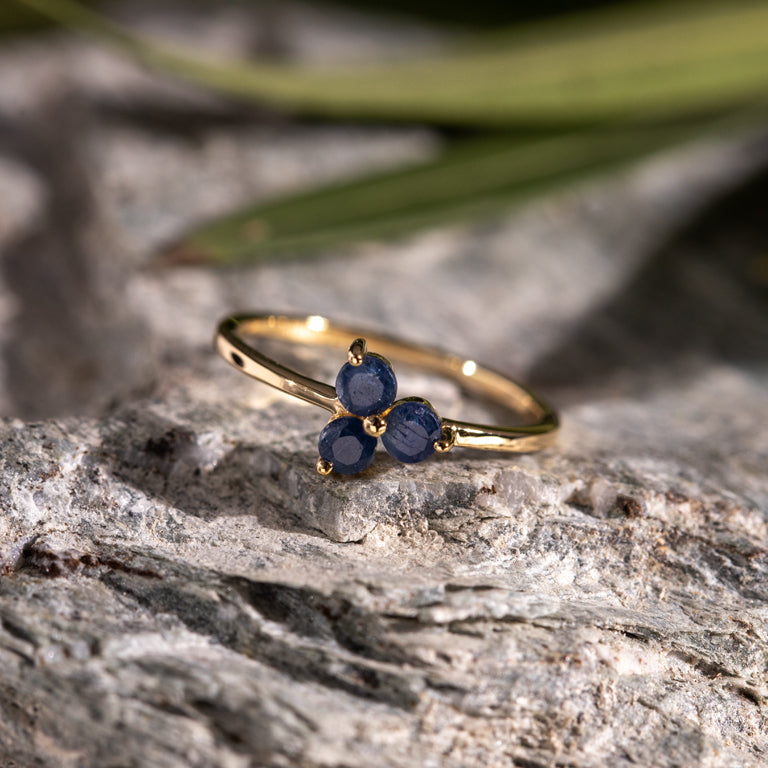 Ring  MINI TRINITY Saphir