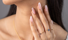 Ring  MINI TRINITY Saphir