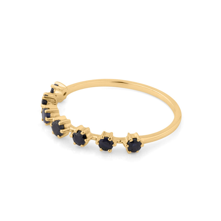 Ring NOORA mit Saphiren 2mm