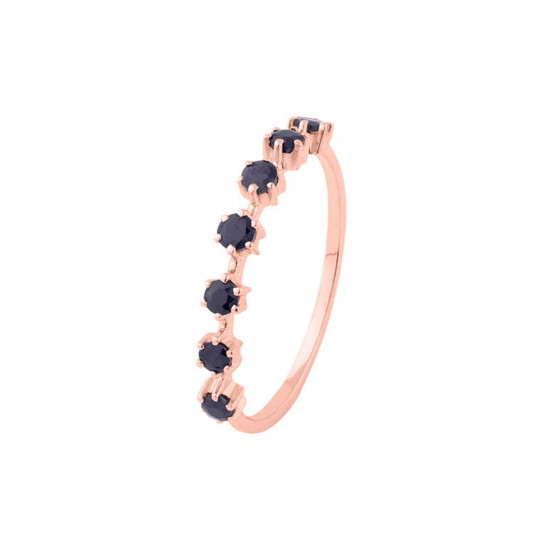 Ring NOORA mit Saphiren 2mm