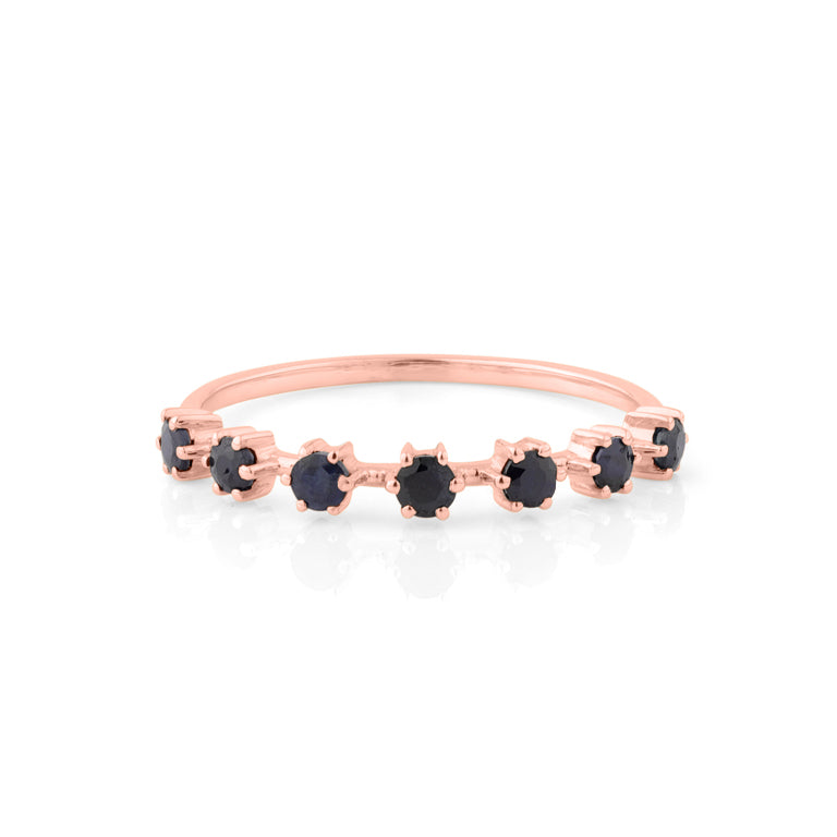 Ring NOORA mit Saphiren 2mm