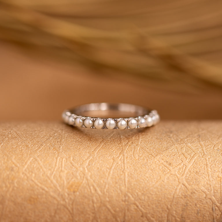 Ring NORRA  mit Perlen