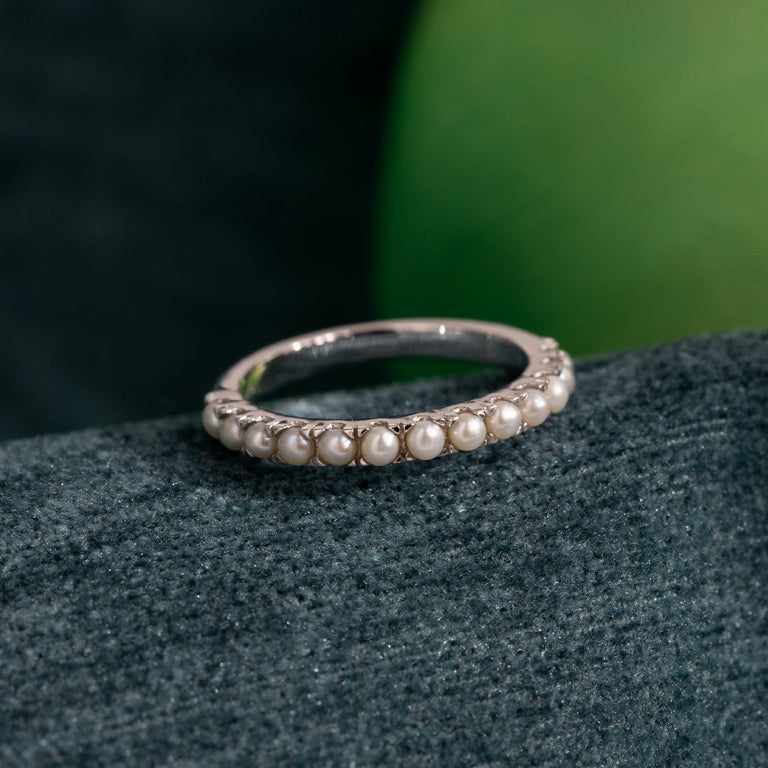 Ring NORRA  mit Perlen