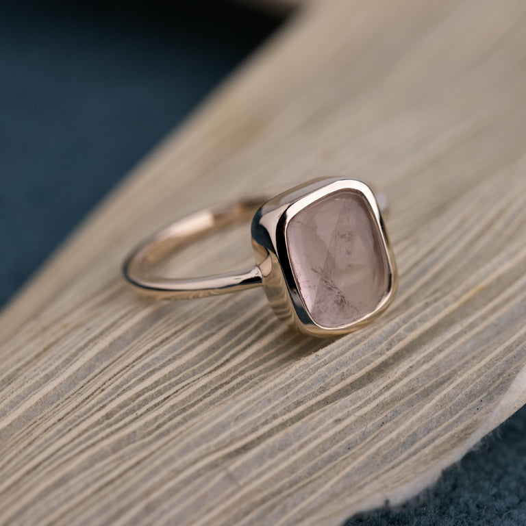 Ring REDECCA Rosenquarz 7 X 9 mm
