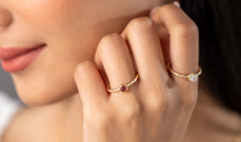 Ring SAMANTHA mit Rosaturmalin 3 mm