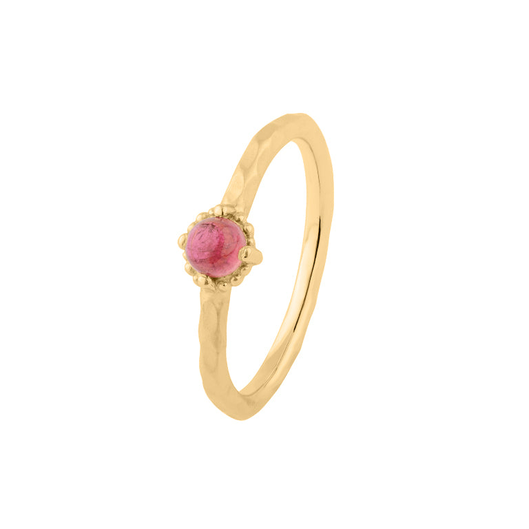 Ring SAMANTHA mit Rosaturmalin 3 mm