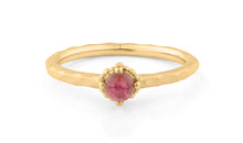 Ring SAMANTHA mit Rosaturmalin 3 mm