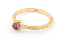 Ring SAMANTHA mit Rosaturmalin 3 mm