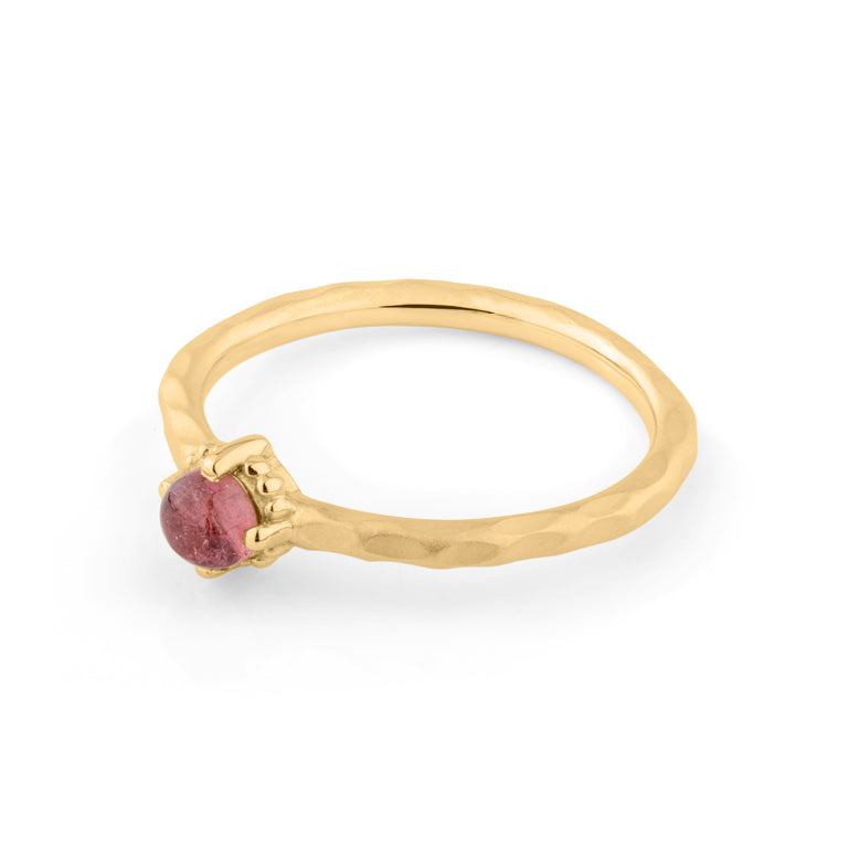 Ring SAMANTHA mit Rosaturmalin 3 mm